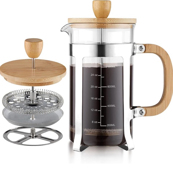 Other - Bamboo French Press